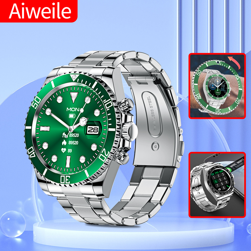 Japanese Lifestyle Called - Aiweile 남성용 럭셔리 스마트 워치 다이얼