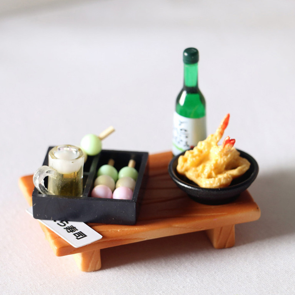 3Pcs 미니 스시 미니 하우스를위한 현실적인 장식 세 - Japanese Lifestyle In Japanese 리뷰 및 가격