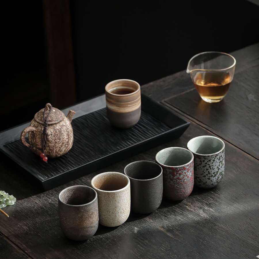 새로운 빈티지 도자기 컵 일본 석기 도자기 130ml  - Japanese Lifestyle In Japanese 리뷰 및 가격
